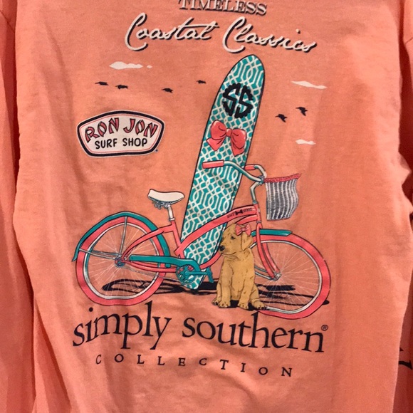 Simply Southern Tops - Ron Jon Simply Southern long sleeve T-shirt M